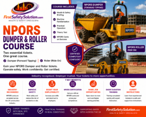 NPORS Dumper and Roller Course UK