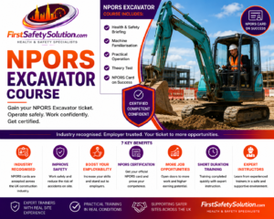 NPORS Excavator Course UK