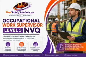 Occupational Work Supervisor Level 3 NVQ